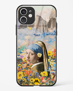 Girl With The Bloom Glass Case Phone Cover (Apple)