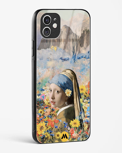 Girl With The Bloom Glass Case Phone Cover (Apple)