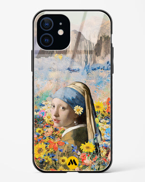 Girl With The Bloom Glass Case Phone Cover (Apple)
