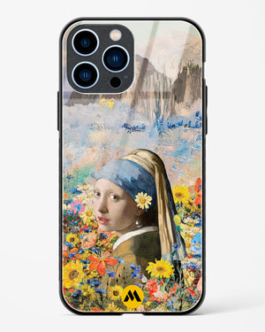 Girl With The Bloom Glass Case Phone Cover (Apple)