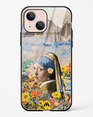 Girl With The Bloom Glass Case Phone Cover (Apple)