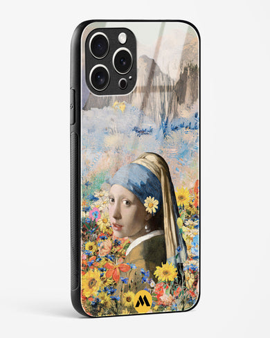 Girl With The Bloom Glass Case Phone Cover (Apple)