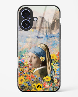 Girl With The Bloom Glass Case Phone Cover (Apple)