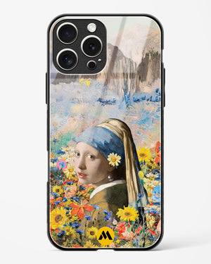 Girl With The Bloom Glass Case Phone Cover (Apple)