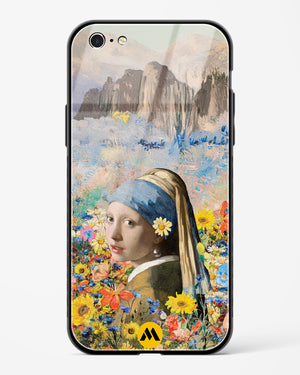 Girl With The Bloom Glass Case Phone Cover (Apple)