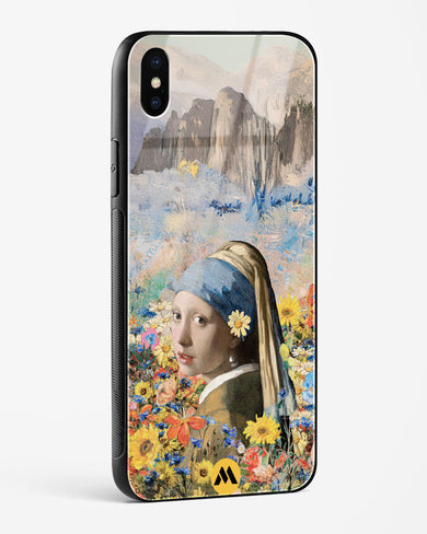 Girl With The Bloom Glass Case Phone Cover (Apple)