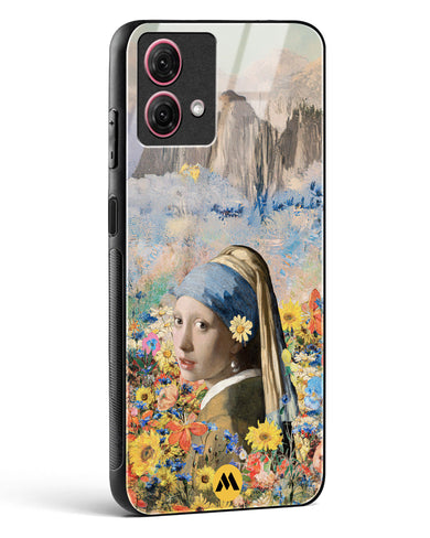 Girl With The Bloom Glass Case Phone Cover (Motorola)