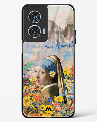 Girl With The Bloom Glass Case Phone Cover (Motorola)