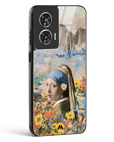 Girl With The Bloom Glass Case Phone Cover (Motorola)
