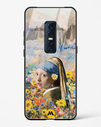 Girl With The Bloom Glass Case Phone Cover (Vivo)