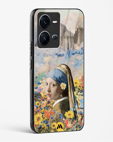 Girl With The Bloom Glass Case Phone Cover (Vivo)