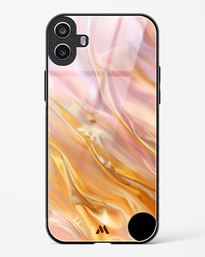 Silk Aura Glass Case Phone Cover (Nothing)
