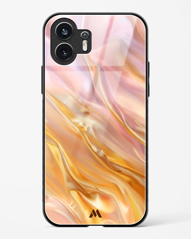 Silk Aura Glass Case Phone Cover (Nothing)