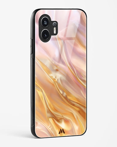 Silk Aura Glass Case Phone Cover (Nothing)