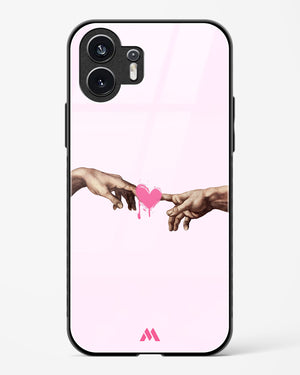Divine Connection Glass Case Phone Cover (Nothing)