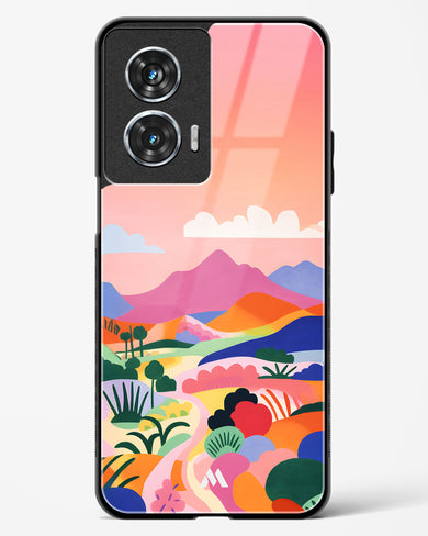 Sunset Mirage Glass Case Phone Cover (Motorola)