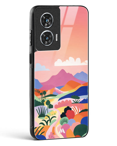 Sunset Mirage Glass Case Phone Cover (Motorola)