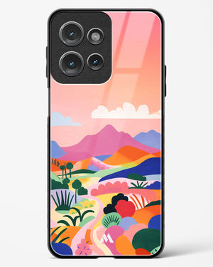 Sunset Mirage Glass Case Phone Cover (Motorola)