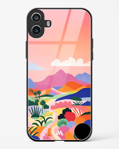 Sunset Mirage Glass Case Phone Cover (Nothing)