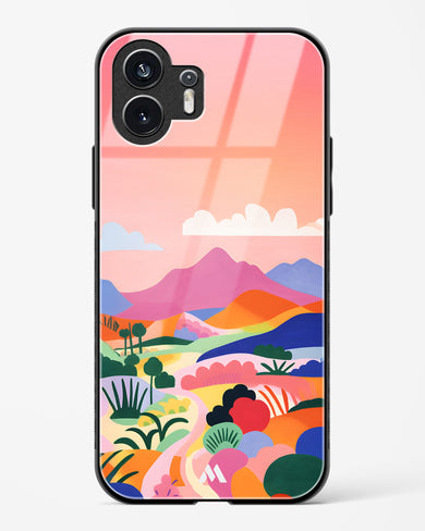 Sunset Mirage Glass Case Phone Cover (Nothing)