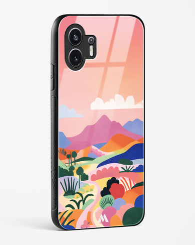 Sunset Mirage Glass Case Phone Cover (Nothing)
