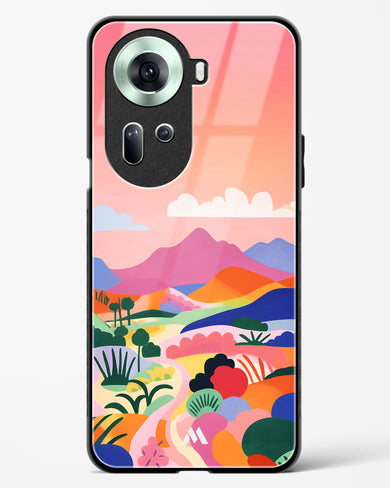 Sunset Mirage Glass Case Phone Cover (Oppo)