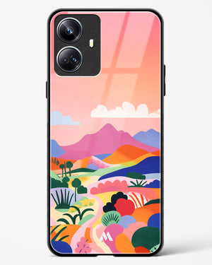Sunset Mirage Glass Case Phone Cover (Realme)