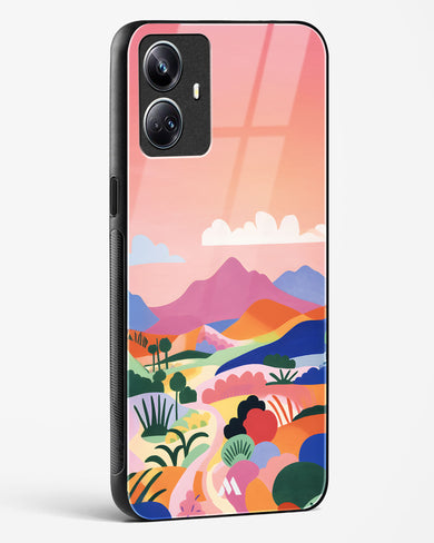 Sunset Mirage Glass Case Phone Cover (Realme)