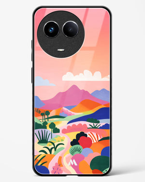 Sunset Mirage Glass Case Phone Cover (Realme)