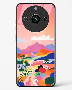 Sunset Mirage Glass Case Phone Cover (Realme)