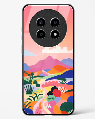 Sunset Mirage Glass Case Phone Cover (Realme)