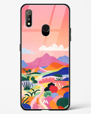 Sunset Mirage Glass Case Phone Cover (Realme)