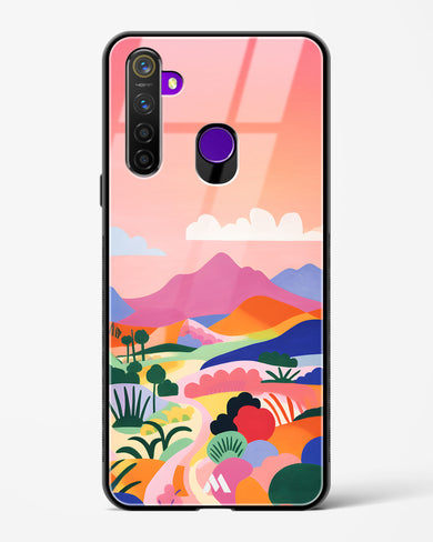 Sunset Mirage Glass Case Phone Cover (Realme)