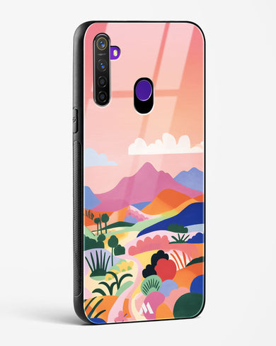 Sunset Mirage Glass Case Phone Cover (Realme)