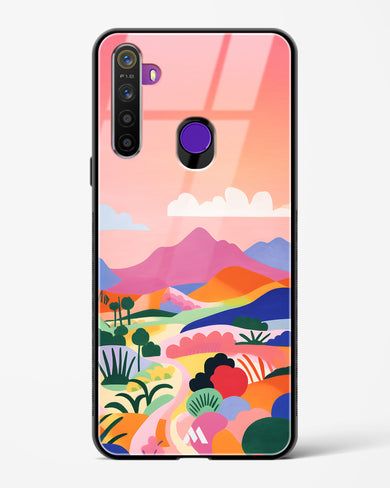 Sunset Mirage Glass Case Phone Cover (Realme)