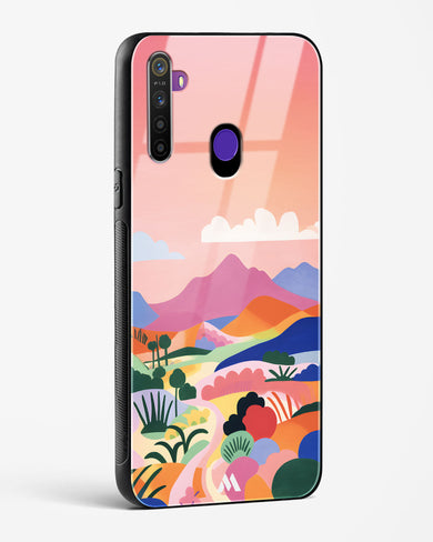 Sunset Mirage Glass Case Phone Cover (Realme)
