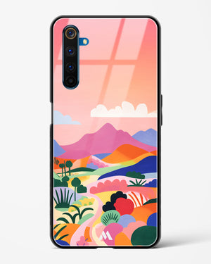 Sunset Mirage Glass Case Phone Cover (Realme)