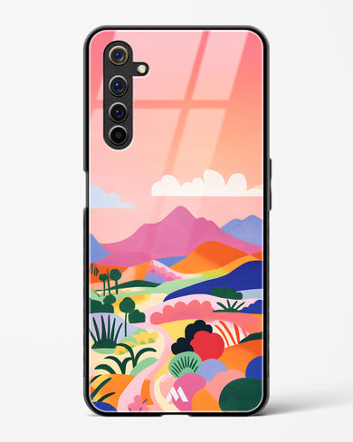 Sunset Mirage Glass Case Phone Cover (Realme)