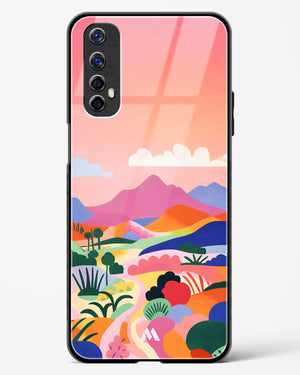 Sunset Mirage Glass Case Phone Cover (Realme)