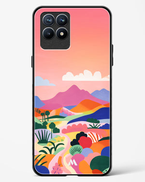 Sunset Mirage Glass Case Phone Cover (Realme)