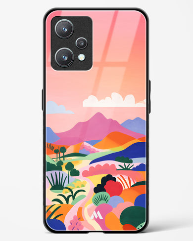 Sunset Mirage Glass Case Phone Cover (Realme)