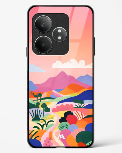 Sunset Mirage Glass Case Phone Cover (Realme)
