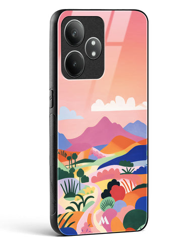 Sunset Mirage Glass Case Phone Cover (Realme)
