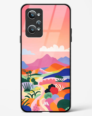 Sunset Mirage Glass Case Phone Cover (Realme)