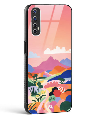Sunset Mirage Glass Case Phone Cover (Realme)