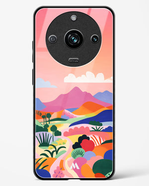 Sunset Mirage Glass Case Phone Cover (Realme)