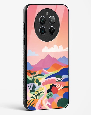 Sunset Mirage Glass Case Phone Cover (Realme)