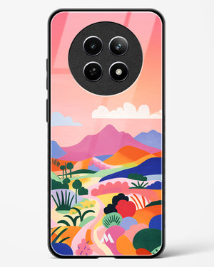 Sunset Mirage Glass Case Phone Cover (Realme)