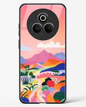 Sunset Mirage Glass Case Phone Cover (Realme)