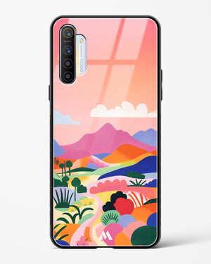 Sunset Mirage Glass Case Phone Cover (Realme)